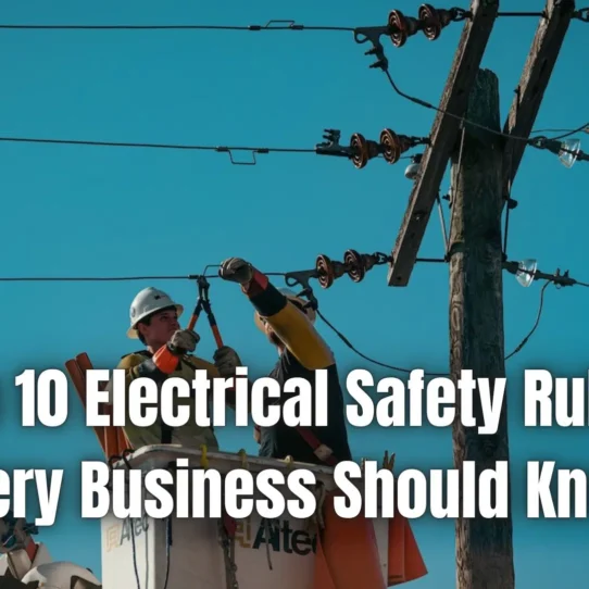 10 Important Electrical Safety Rules to Remember