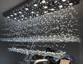 a perfect chandelier for a living room